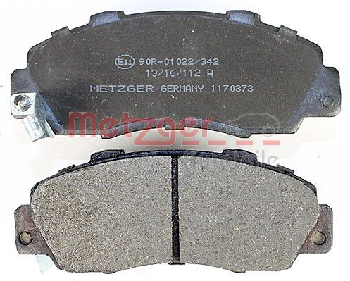 METZGER Bremsbelagsatz, Scheibenbremse